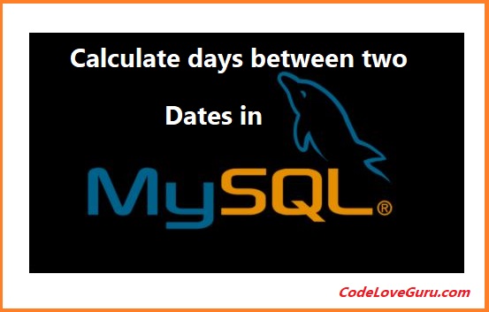 Calculate days between two dates in MySQL