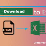 Download excel file using jQuery with example