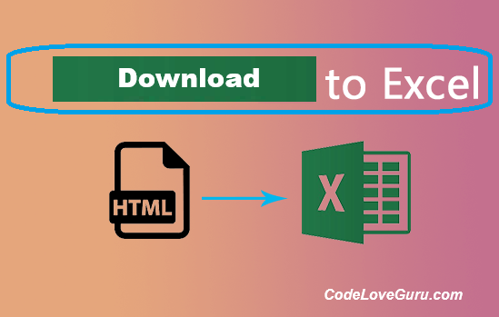 Download excel file using jQuery with example
